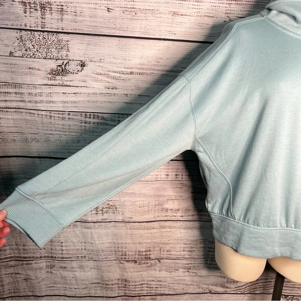 Lou & Grey XL Lounge Pull Over‎ 1/2 Zip Blue Sweater Athleisure